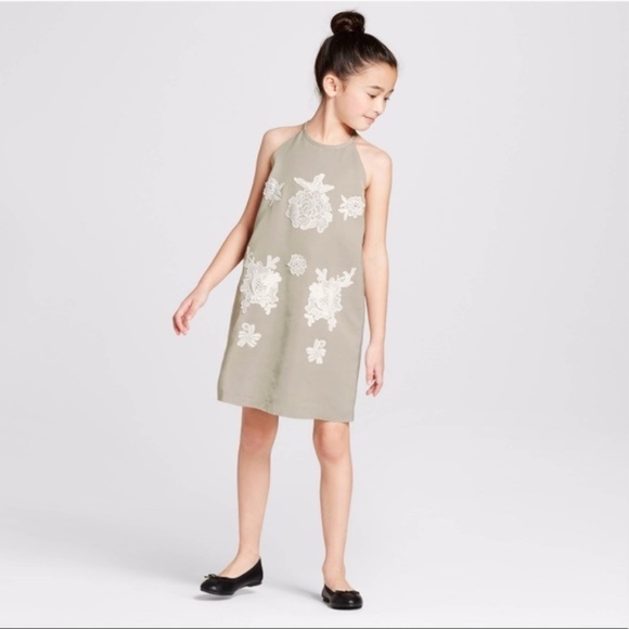 Victoria Beckham for Target Other - Victoria Beckham for Target Floral Halter Dress for Girls, Size Small